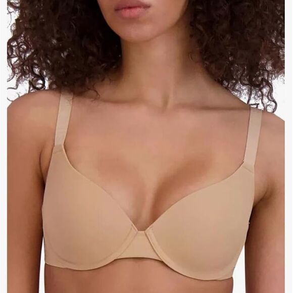 Steve Madden Women's Demi Logo-Strap T-Shirt Bra - Picture 1 of 2